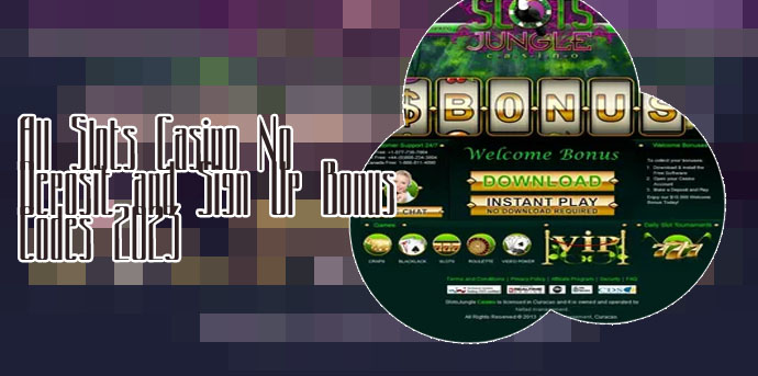All slots casino no deposit bonus codes