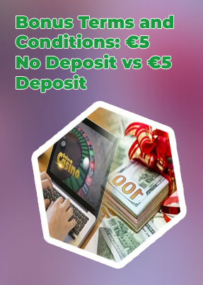 Casino deposit 5 euro