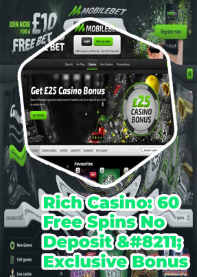 Rich casino no deposit sign up bonus