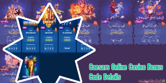 The online casino bonus code